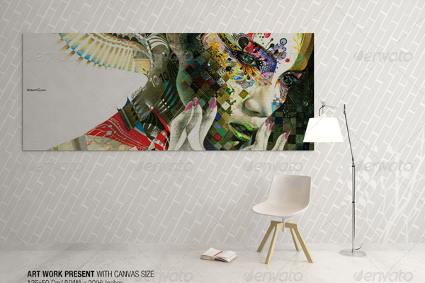 41+ Realistic Wall Mockups - Free & Premium Downloads